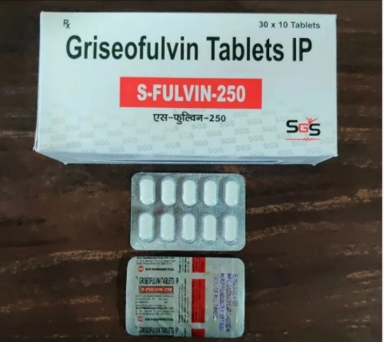 Griseofulvin Tablets, Packaging Size : 10*10