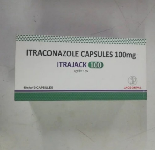 ITRAJACK Itraconazole 100mg Capsule, Prescription/Non Prescription : Prescription