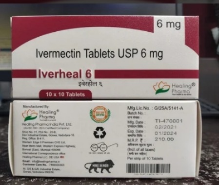 IVERHEAL Ivermectin Tablet, Packaging Type : Strip
