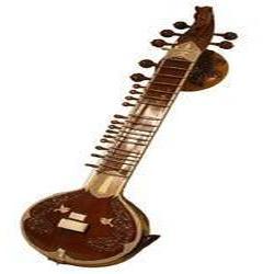 Brown Surbahar Sitar, for Musical Use, Feature : Easy To Play, High Performance