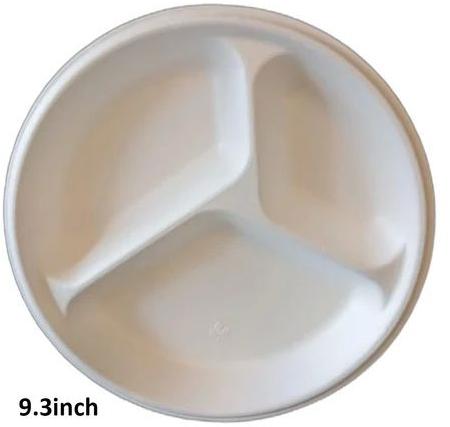 9 Inch 3cp Round Biodegradable Plastic Plate at Best Price in Morbi ...