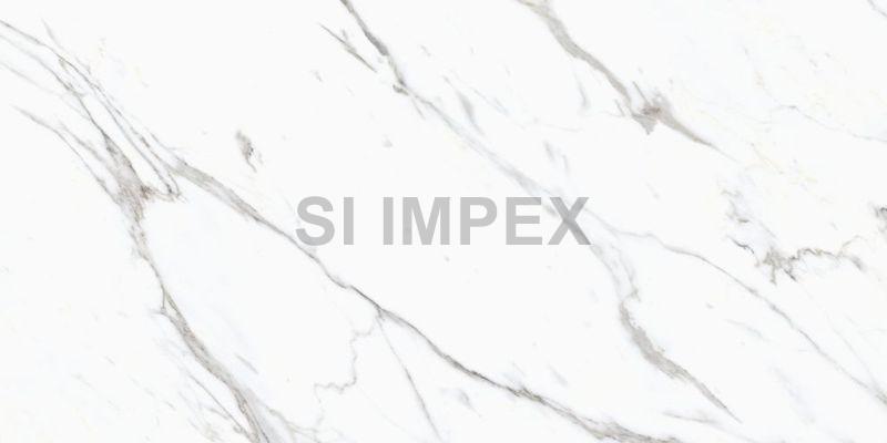 Stellar White Glossy Finish Vitrified Tile