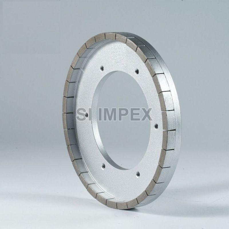 Metal Bond Wet Squaring Wheel, for Industrial Use, Feature : Strong Built, Rust Proof, Fine Finish
