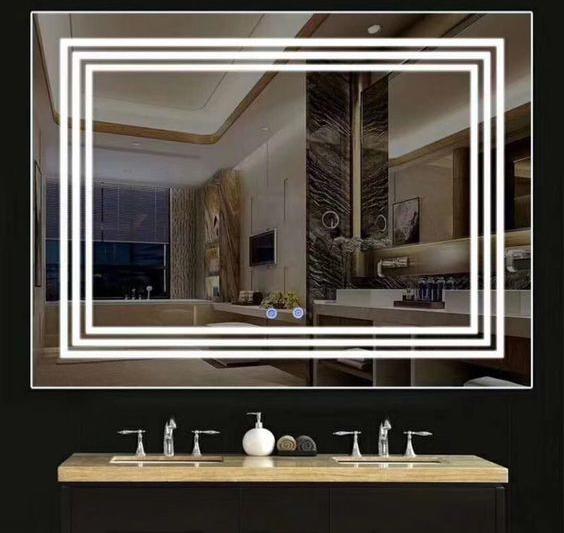Glass LED Wall Mirror