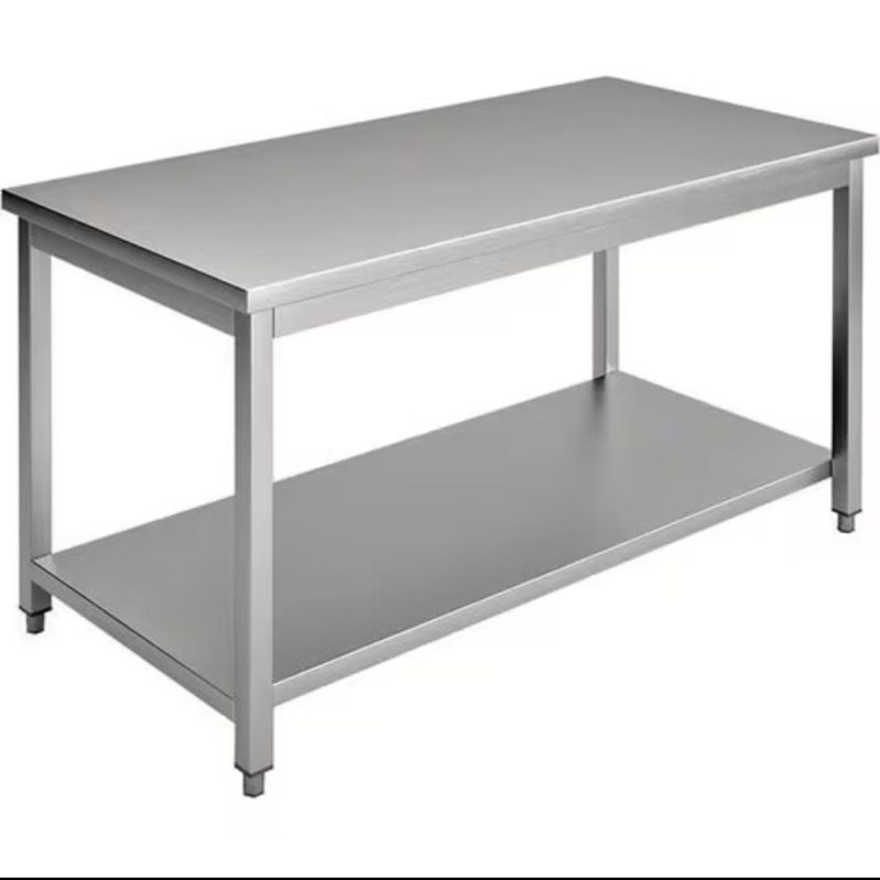 Stainless Steel Work Table With Under Shelf