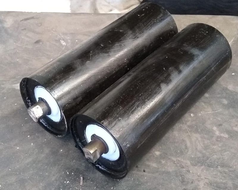 Mid steel Polished Metal conveyor roller, for Moving Goods