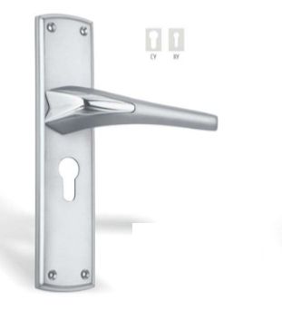 ZMH-2017 Zinc Door Handle Lock, Size : 200 mm (8 Inch)
