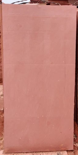 Flamed Red Sandstone Slabs, for Construction