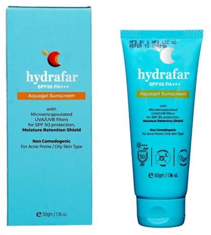 Hydrafar SPF 50+++ Aquagel Sunscreen 50 gm