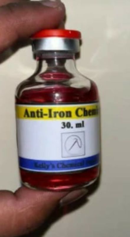 Red 30 ml Anti iron chemical