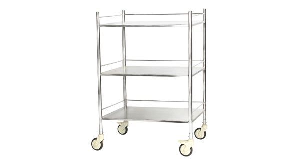 3 Shelve Instrument Trolley
