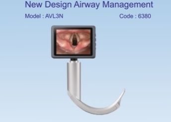 AVL3N Curved Video Laryngoscope Set