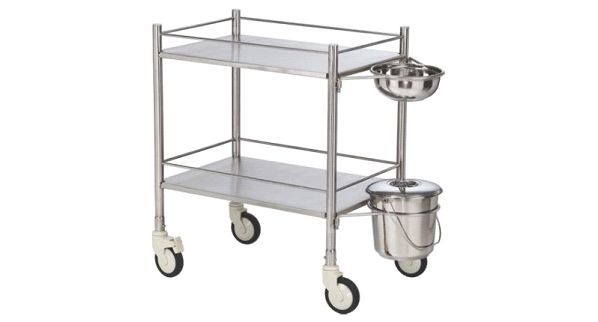 Stainless Steel Dressing Trolley