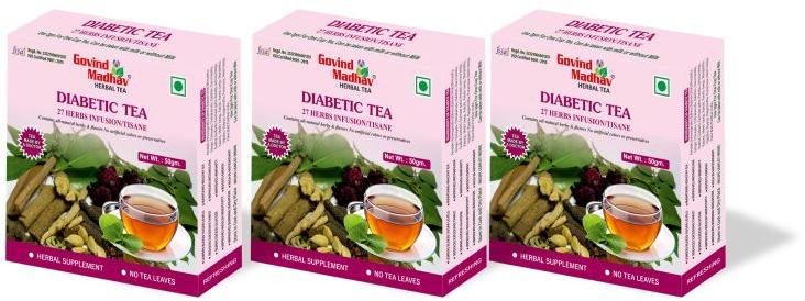 Diabetic Tea Combo Pack 50gm x 3