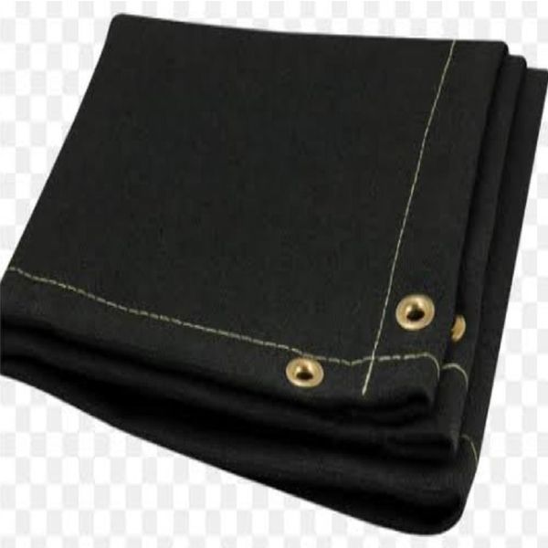 Black Plain Graphite Coated Fiberglass Fabric, for Textile Industy, Technics : Machine Made