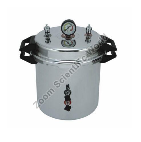 ZOOM 10-20kg Stainless Steel Autoclave, Phase : Single Phase