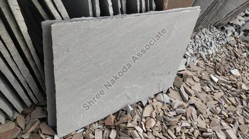 Plain Unpolished 24mm Dholpur Sandstone Slab, for Flooring, Feature : Fine Finishing, Non Slip, Crack Resistant