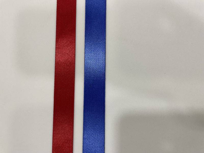 Plain Double Faced Satin Ribbon, for Gift Packaging, Decoration, Size : Standard