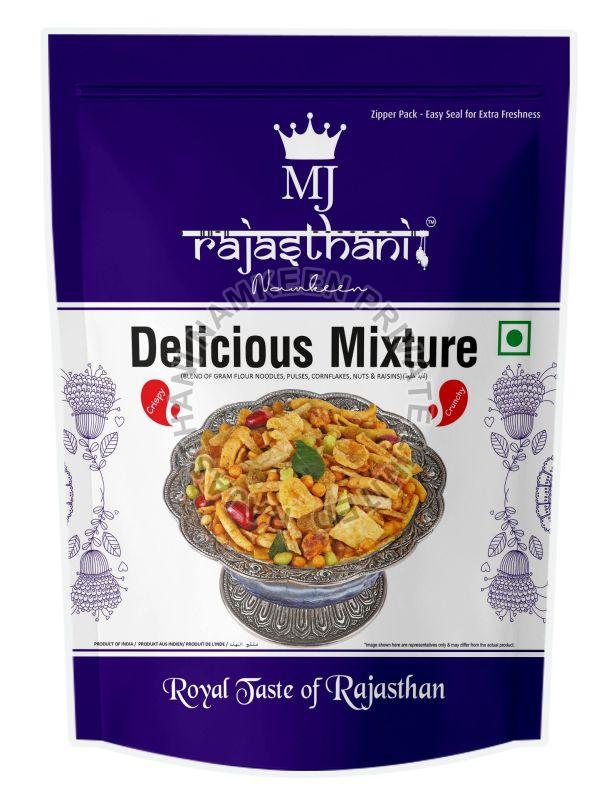 200 gm Delicious Mixture Namkeen, for Snacks, Packaging Type : Plastic Packet