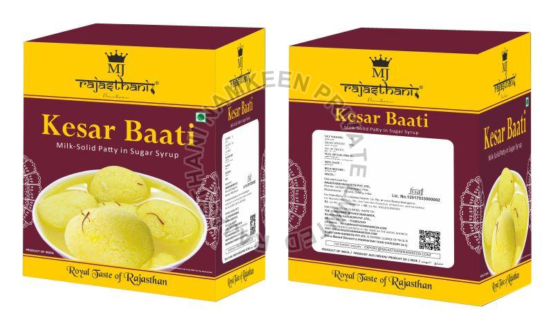 Rajasthani Namkeen kesar bati, Shelf Life : 12months