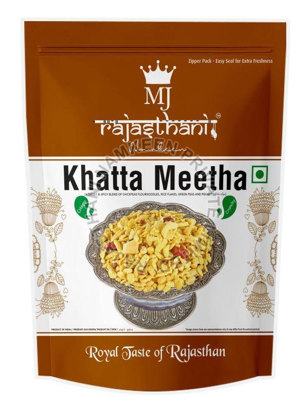 200 gm Khatta Meetha Namkeen, for Snacks, Packaging Size : 200gm