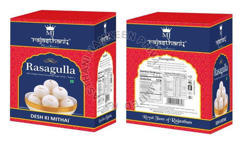 White Rajasthani Namkeen Round 500 gm Rasgulla, Packaging Type : Box, Paper Box, Tin
