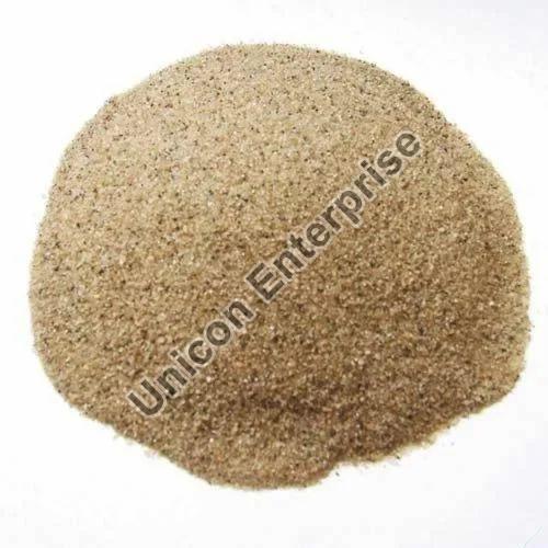 Brown Silica Sand Granules, Packaging Type : HDPE Bag