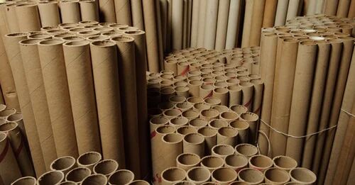 Brown Round Plain Mailing Paper Tube