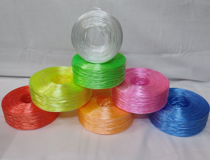 Multicolor Embose P.P Plastic Sutli, Packaging Type : Roll, Packaging Size  : 30 kg at Rs 125 / Kilogram in Ujjain