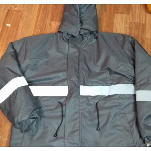 Grey & White Security Guard Jacket