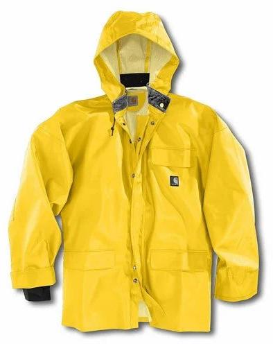 Plain Polyester Waterproof Raincoat, Size : M