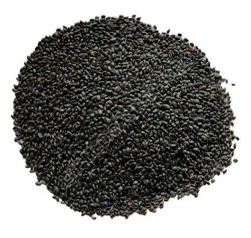 Black Organic Basil Seeds, for Health Supplement, Medicine, Form : Granules