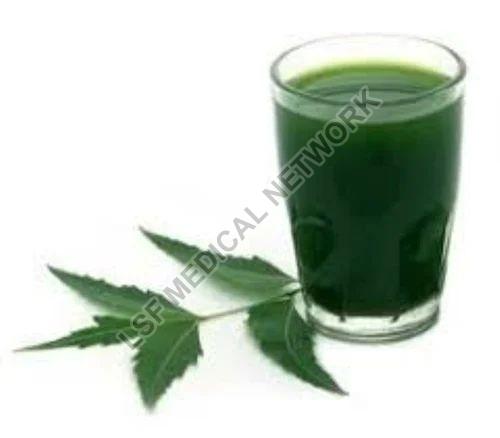 Green Neem Leaf Juice, for Cosmetic, Medicine, Packaging Type : Bottle