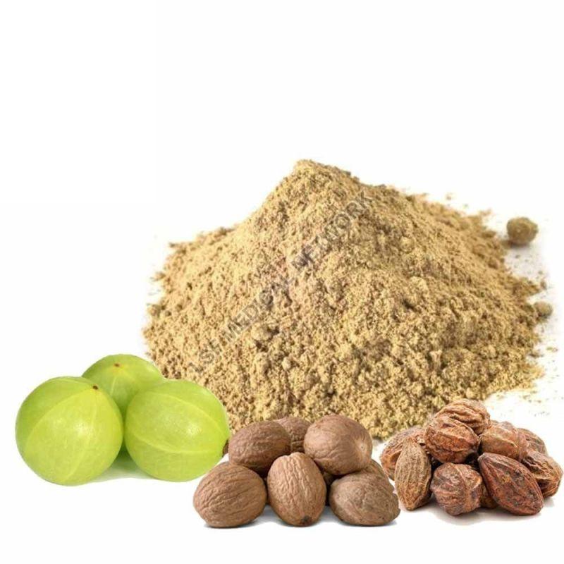 Triphala Powder, for Reduce Digestion Problem, Packaging Type : Plastic Packet