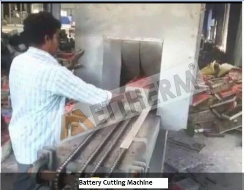 Lead Acid Battery Cutting Machine