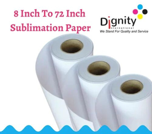 White 72 Inch Sublimation Paper Roll