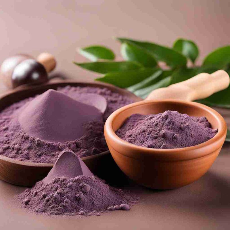 Powdered Brazilian Purple Clay, for Cosmetic Products
