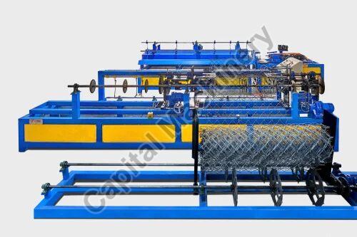 Double Wire Chain Link Fencing Machine