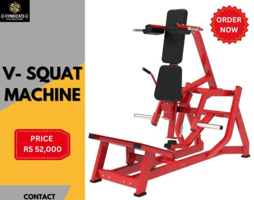 V- Squat Machine, For Gym