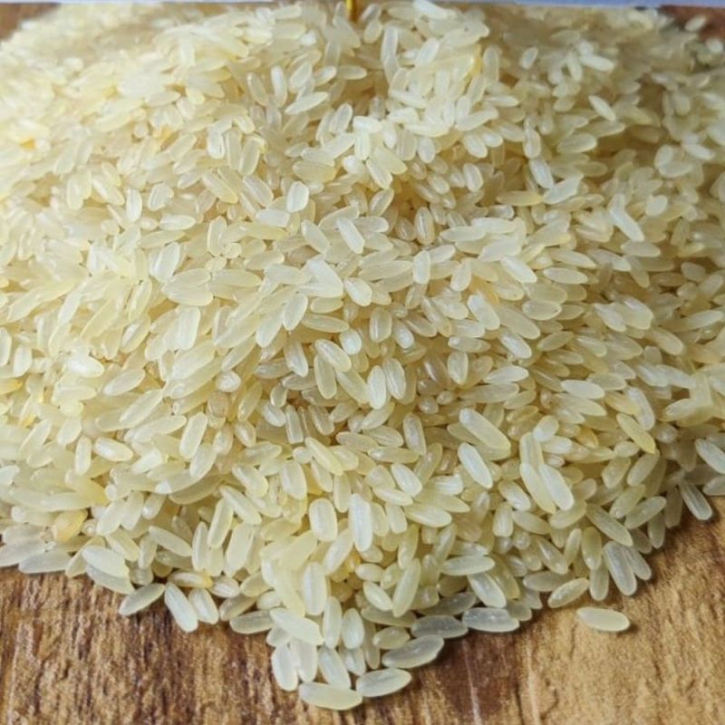 Creamy Organic Parboiled Rice, for Cooking, Shelf Life : 1year