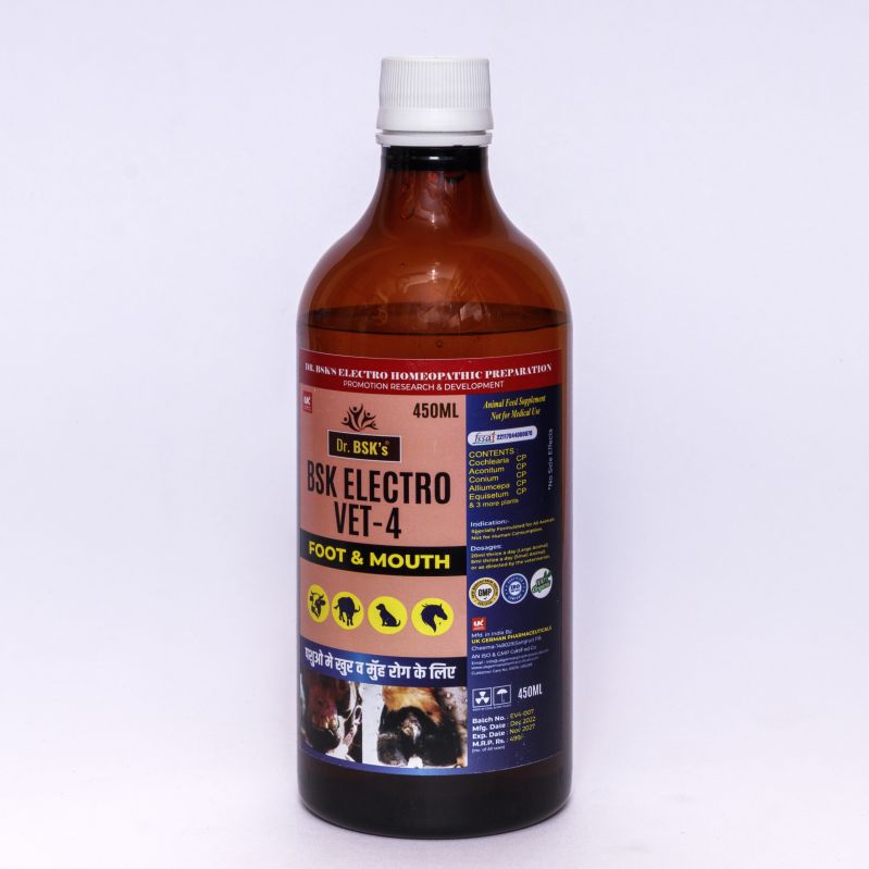 Dr. Bsk Electro VET-4 Syrup