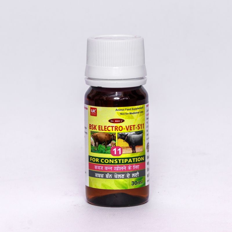 Dr. Bsk Electro VET-S11 Syrup, Packaging Size : 30ML