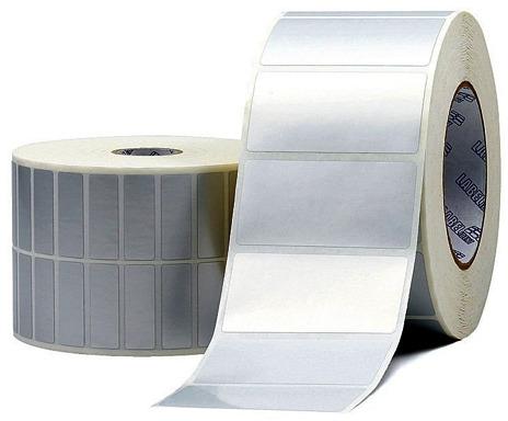 Plain Silver Polyester Label, for Product Identification, Durable Goods Labeling
