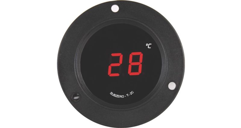 Sub Zero Automatic 230vac Standard Temperature Indicator T-2c, For General Applications, Size : 61 X 61mm