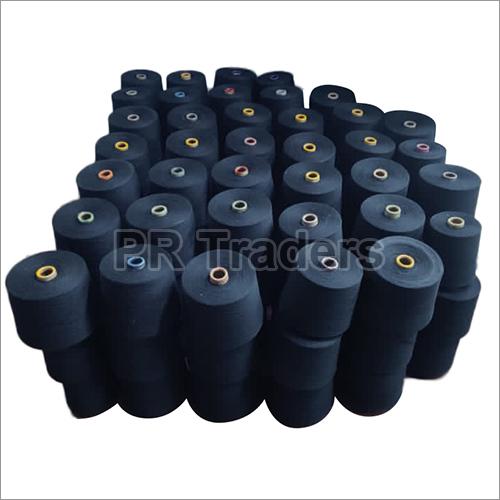 Blue Cotton Dyed Cone Yarn, Packaging Type : Roll
