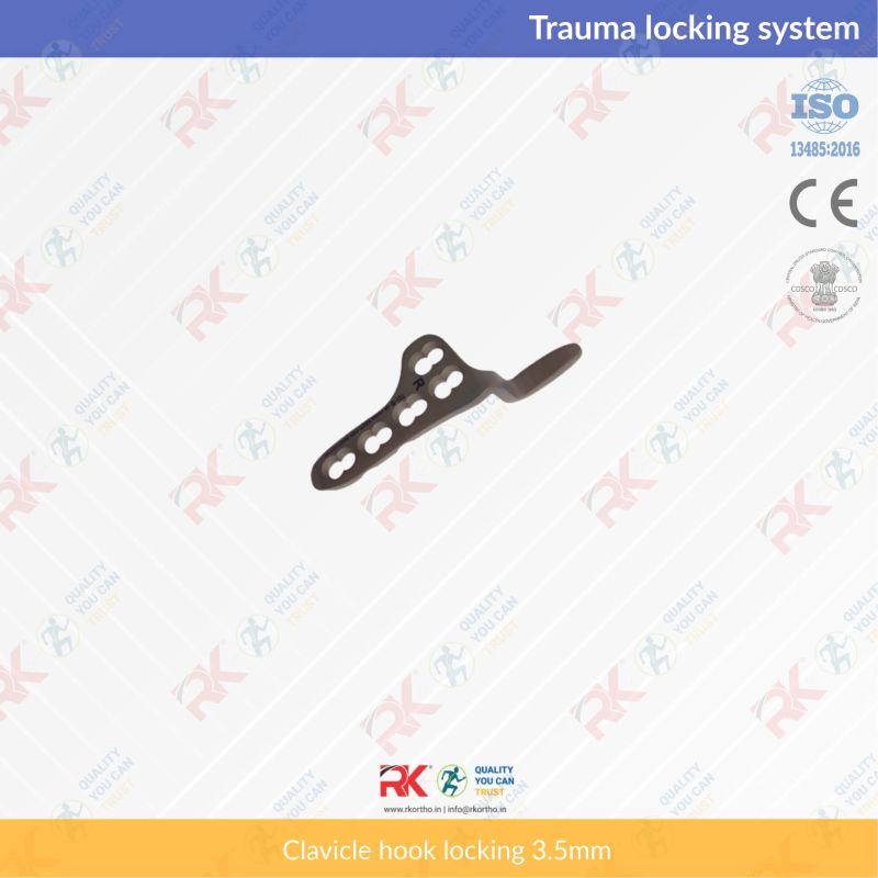 Clavicle hook locking plate 3.5mm