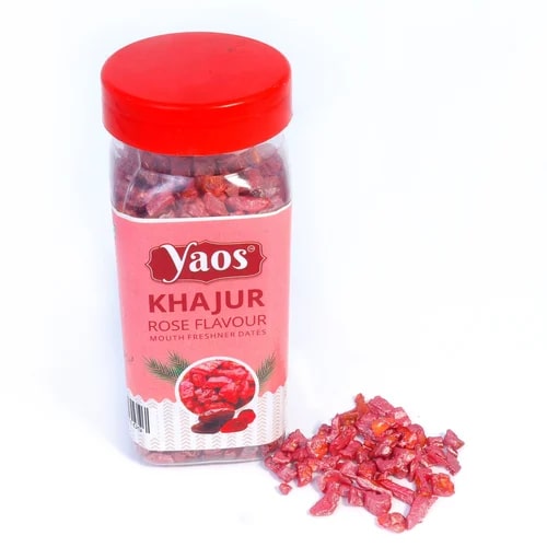 Yaos khajur rose flavour mouth freshener bottle