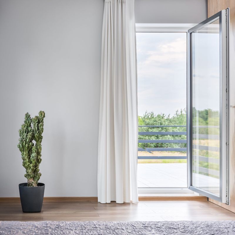 Venesta Single Open Glass Door