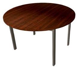 1050/1200mm Dia Wooden Discussion Table, Dimension (LxWxH) : 600x325x450mm