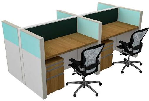 Polished Wood Magna Office Workstation, Certification : ISO9001:2008